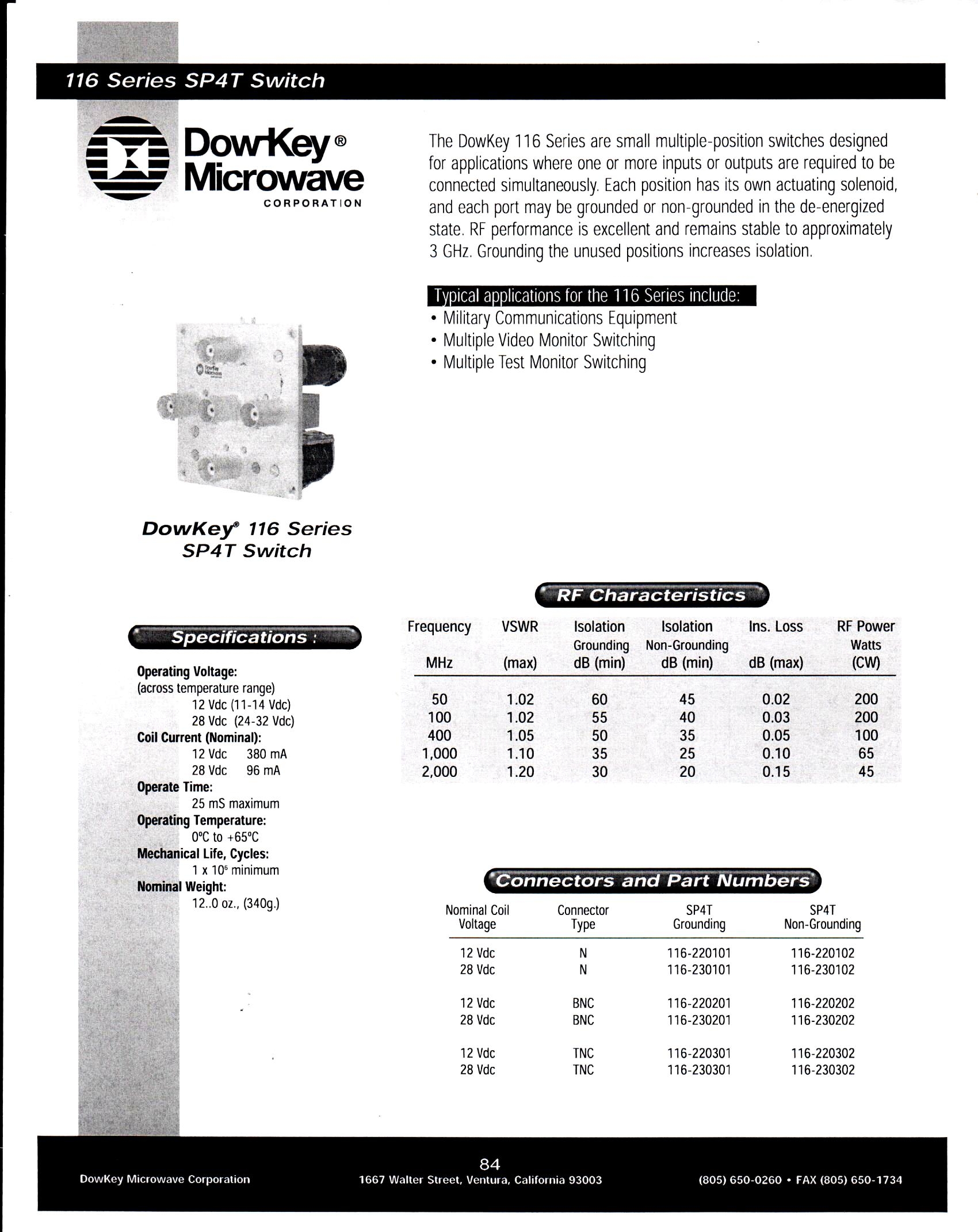 Dowkey 116-220202