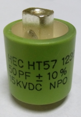DOORKNOB CAPACITOR HT57 SERIES